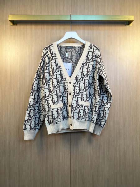 2026年1月23日新作Dior ニットカーディガン  高品...