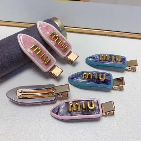 2026年2月5日入荷新品miumiuヘアピンギフト/誕生日/記念品/アクセサリーxin工場