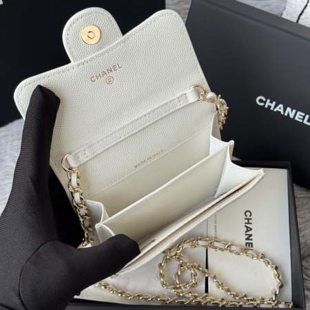2026年2月19日新作高品質Chanelバッグsize：8.5*12.5*2.5cm /LYS工場