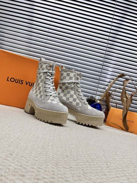2026年2月21日入荷新作Louis Vuitton女性靴人気商品★/誕生日プレゼント/流行/高品質/JY工場Size:35-42