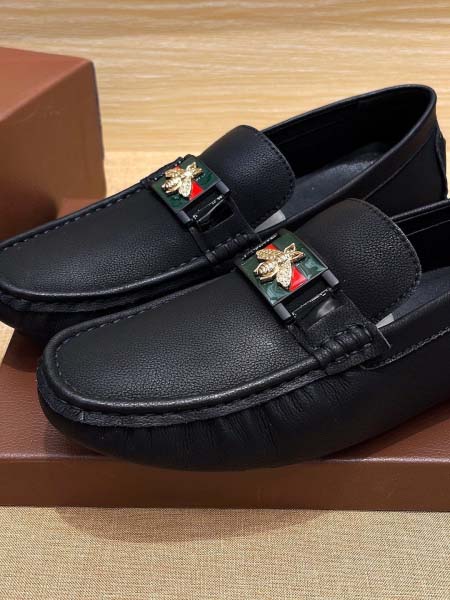 2026年2月25日入荷新作Gucci男性用靴人気商品★/誕生日プレゼント/流行/高品質/JY工場Size:37-45