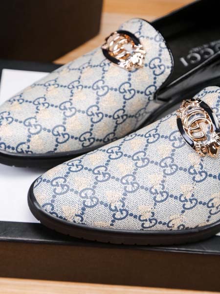 2026年2月25日入荷新作Gucci男性用靴人気商品★/誕生日プレゼント/流行/高品質/JY工場Size:37-45