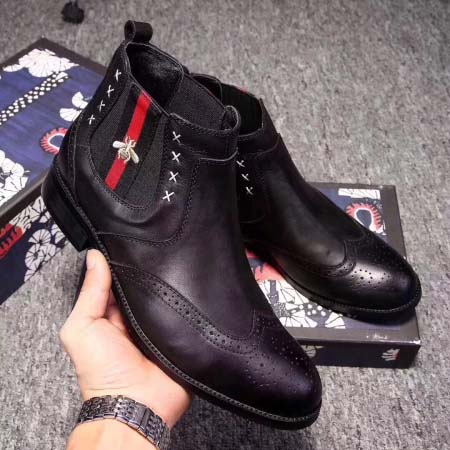 2026年2月25日入荷新作Gucci男性用靴人気商品★/誕生日プレゼント/流行/高品質/JY工場Size:37-45