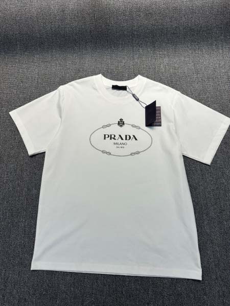 2026年2月26日入荷早春新作Prada半袖 tシャツファッション/誕生日プレゼント/贈り物 can工場