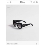 2026年2月11日新品Dior原版復刻サングラスギフト/誕生日/記念品/アクセサリーXY工場