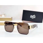 2026年2月19日新品HERMES原版復刻サングラスギフト/誕生日/記念品/アクセサリーXY工場