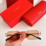 2026年2月19日新品Cartier原版復刻サングラスギフト/誕生日/記念品/アクセサリーXY工場
