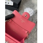 2026年2月19日新作高品質ChanelMini  本革バッグsize:11×2×7.5cm /LYS工場