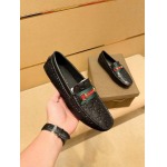 2026年2月25日入荷新作Gucci男性用靴人気商品★/誕生日プレゼント/流行/高品質/JY工場Size:37-45