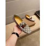 2026年2月25日入荷新作Gucci男性用靴人気商品★/誕生日プレゼント/流行/高品質/JY工場Size:37-45