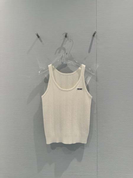 2026年2月26日入荷早春新作MiuMiuチョッキファッシ...