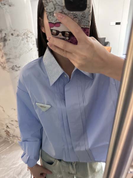 2026年2月26日入荷早春新作Pradaシャツファッション...