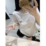 2026年2月26日入荷早春新作 miumiutシャツファッション/誕生日プレゼント/贈り物 can工場