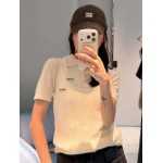 2026年2月26日入荷早春新作Miumiu半袖 tシャツファッション/誕生日プレゼント/贈り物 can工場