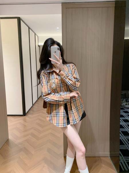 2026年3月6日入荷早春新作Burberryシャツ女性用ファッション/誕生日プレゼント/贈り物 can工場