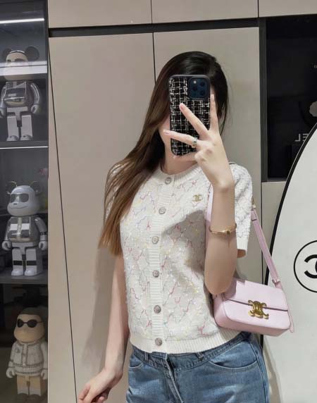 2026年3月6日入荷早春新作Chanelニット半袖女性用ファッション/誕生日プレゼント/贈り物 can工場