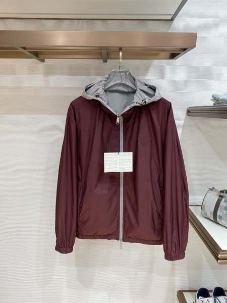 2026年3月6日入荷春秋新作Pradaジャケット高品質DH工場