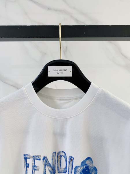 2026年3月7日入荷春夏新作Fendi半袖 tシャツ高品質DH工場