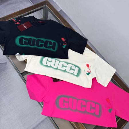 2026年3月11日新作Gucci半袖 tシャツ高品質人気商品/誕生日プレゼント/FF工場