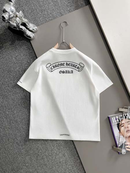 2026年3月17日新作Chrome hearts 半袖 tシャツ人気商品/誕生日プレゼント/FF工場