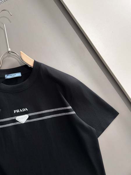 2026年3月17日新作PRADA半袖 tシャツ人気商品/誕生日プレゼント/FF工場
