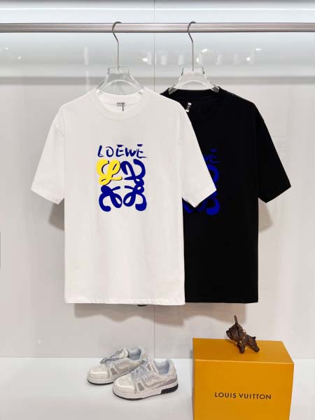 2026年3月17日新作LOEWE半袖 tシャツ人気商品/誕生日プレゼント/FF工場