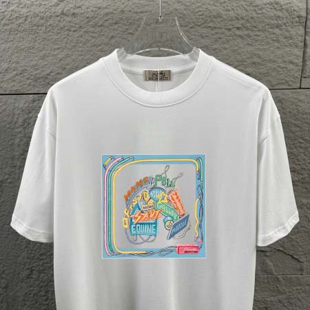 2026年3月17日新作HERMES半袖 tシャツ人気商品/誕生日プレゼント/FF工場