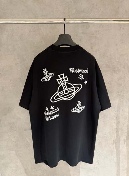 2026年3月17日新作Vivienne westwood半袖 tシャツ人気商品/誕生日プレゼント/FF工場