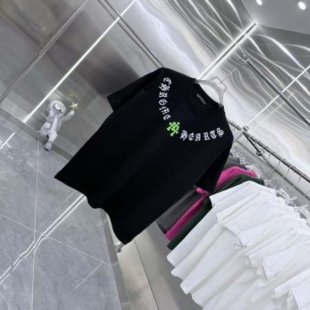 2026年3月17日新作Chrome hearts半袖 tシャツ人気商品/誕生日プレゼント/FF工場