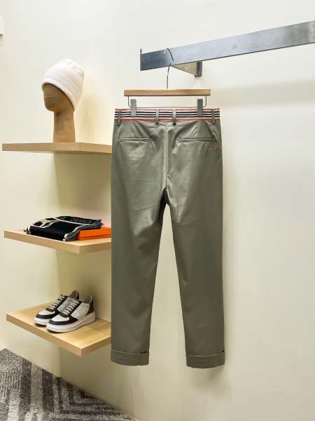 2026年3月19日春夏新作Burberryスラックス原版復刻高級素材/A5工場