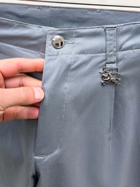 2026年3月19日春夏新作Burberryスラックス原版復刻高級素材/A5工場