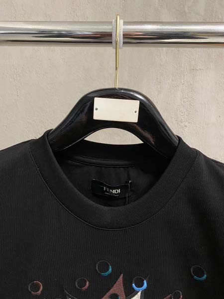 2026年3月19日春夏新作Fendi半袖 tシャツ原版復刻高級素材/A5工場