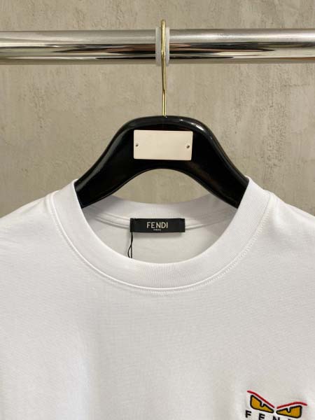 2026年3月19日春夏新作FENDI半袖 tシャツ原版復刻高級素材/A5工場