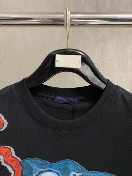 2026年3月19日春夏新作Louis Vuitton半袖 tシャツ原版復刻高級素材/A5工場