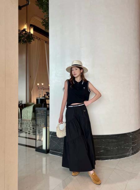 2026年3月22日入荷早春新作Pradaスカート女性用ファッション/誕生日プレゼント/贈り物 can工場