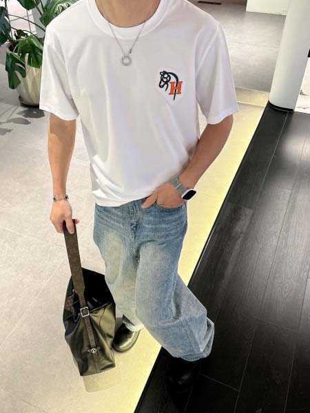 2026年3月28日入荷新作Hermes半袖Tシャツ春夏高品質超厳選★入手困難/LD工場