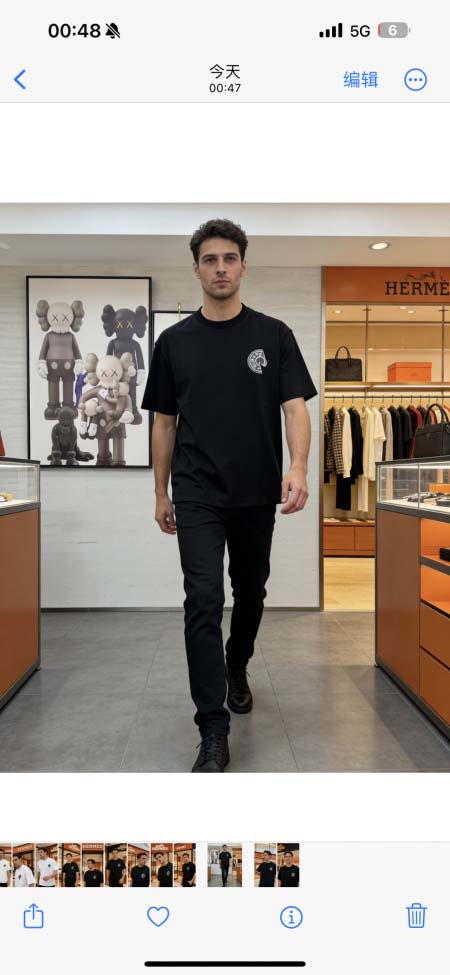 2026年3月28日入荷新作Hermes半袖Tシャツ春夏高品質超厳選★入手困難/LD工場