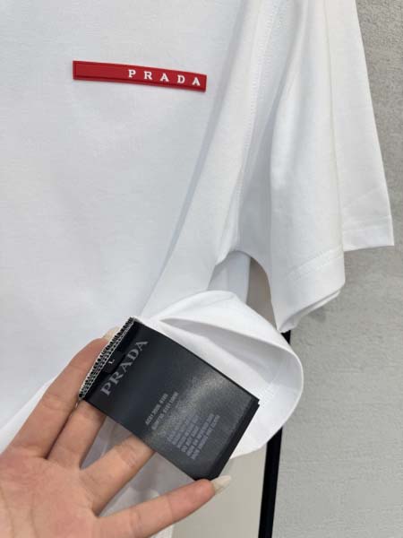 2026年3月28日入荷新作Prada半袖Tシャツ春夏高品質超厳選★入手困難/LD工場
