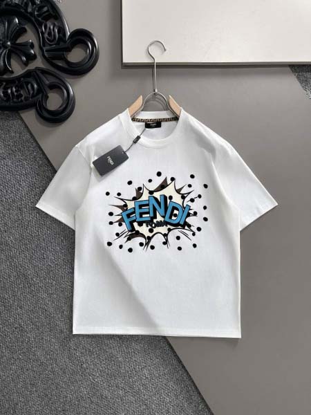 2026年3月29日入荷新作Fendi半袖Tシャツ春夏高品質超厳選★入手困難/LD工場