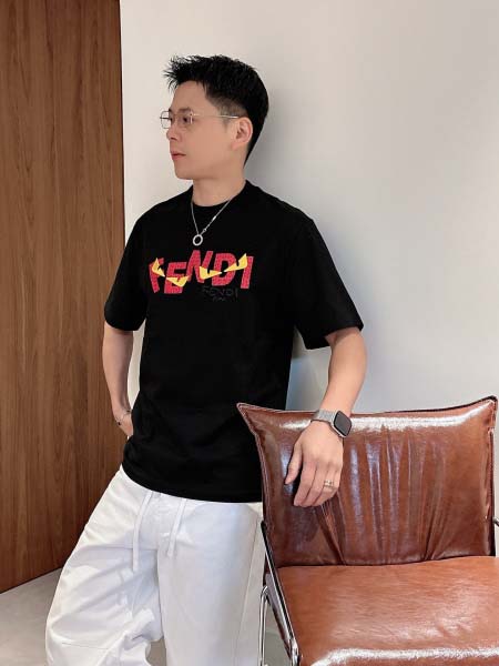 2026年3月29日入荷新作Fendi半袖Tシャツ春夏高品質超厳選★入手困難/LD工場