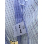 2026年3月6日入荷早春新作 Miumiuシャツファッション/誕生日プレゼント/贈り物 can工場