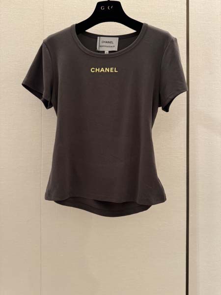 2026年3月6日入荷早春新作Chanel半袖 tシャツファ...