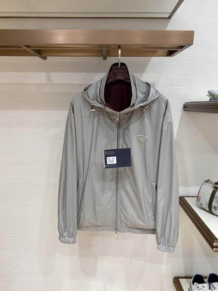 2026年3月6日入荷春秋新作Pradaジャケット高品質DH...