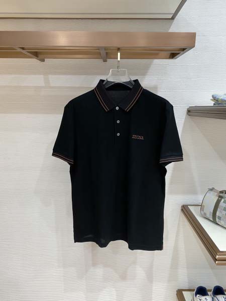 2026年3月7日入荷春夏新作Zegna半袖 tシャツ高品質...