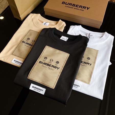 2026年3月9日新作Burberry半袖 tシャツ高品質人...