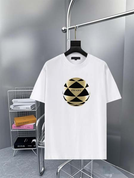 2026年3月17日新作Prada半袖 tシャツ人気商品/誕...