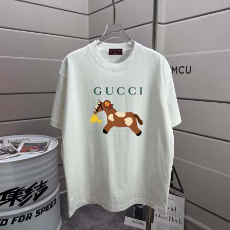2026年3月17日新作Gucci半袖 tシャツ人気商品/誕...