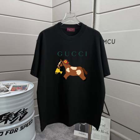 2026年3月17日新作Gucci半袖 tシャツ人気商品/誕...