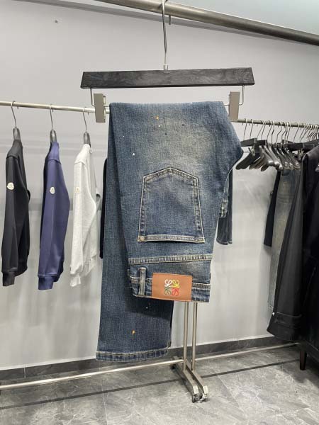 2026年3月19日春夏新作Loeweジーパン原版復刻高級素...