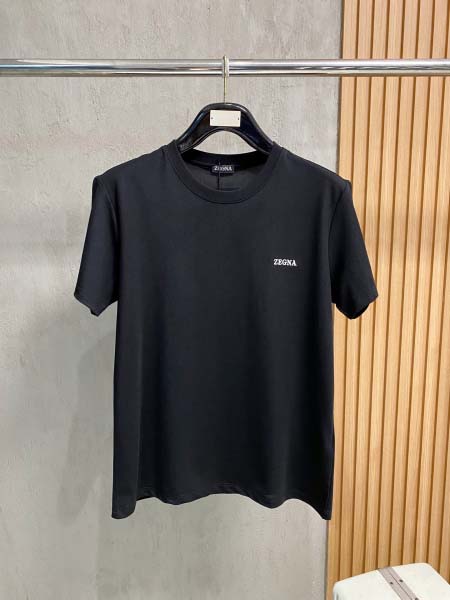 2026年3月19日春夏新作Zegna半袖 tシャツ原版復刻...